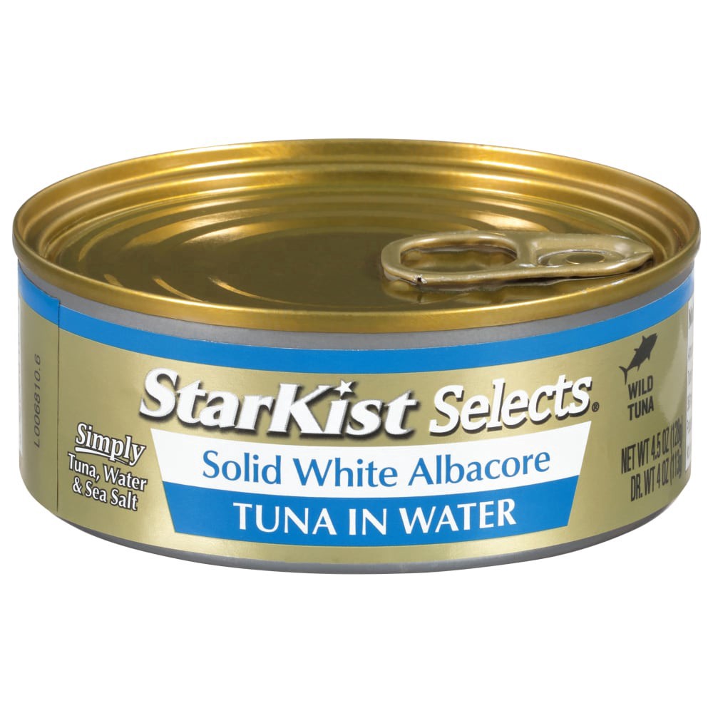 slide 1 of 9, StarKist Selects Solid White Albacore Tuna in Water 4.5 oz, 4.5 oz