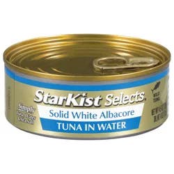 StarKist Selects Solid White Albacore Tuna in Water 4.5 oz