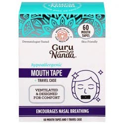 Guru Nanda Hypoallergenic Mouth Tape with Travel Case
