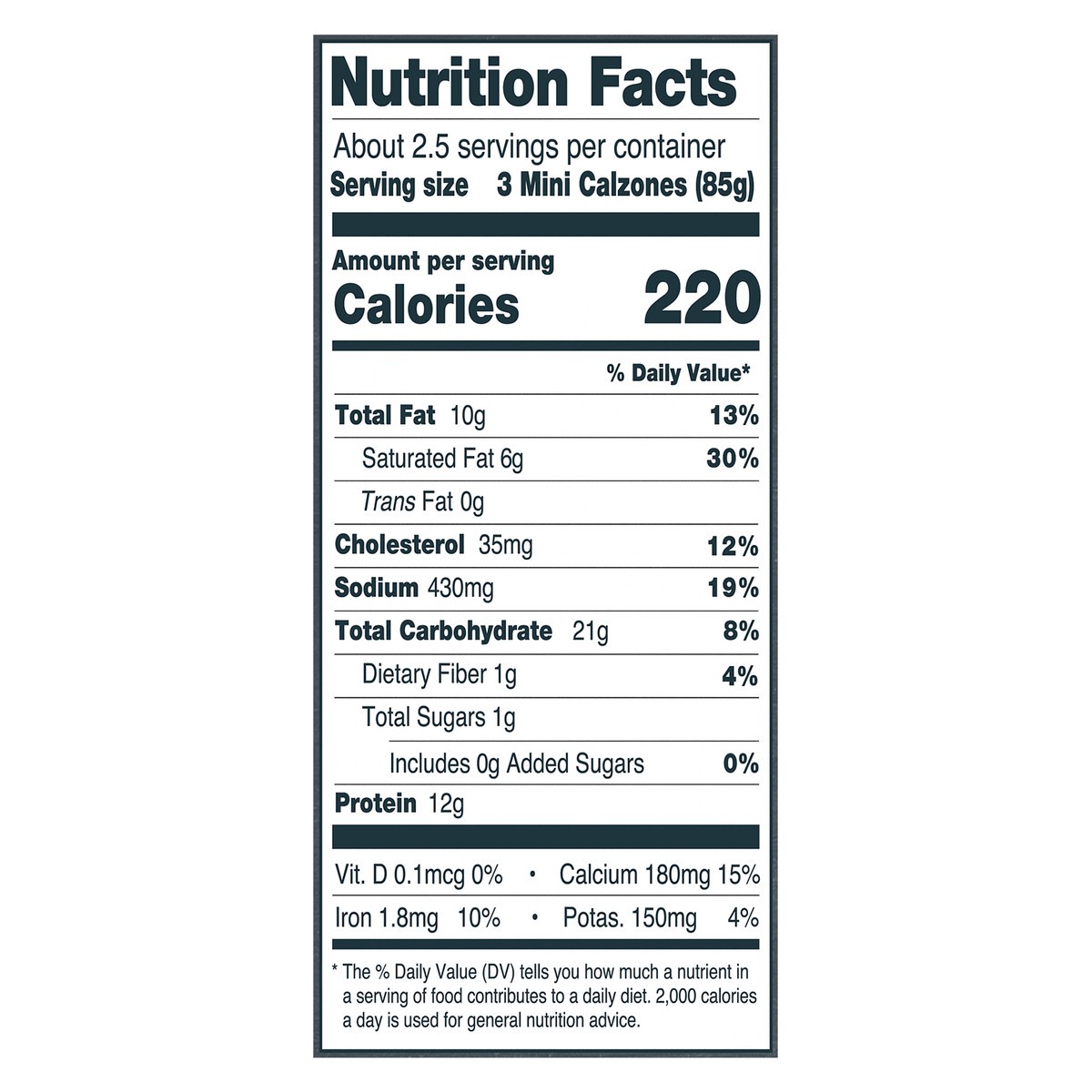 slide 5 of 15, Urban Pie Pizza Co. Mini Spinach Mushroom Calzones 8 oz, 8 oz