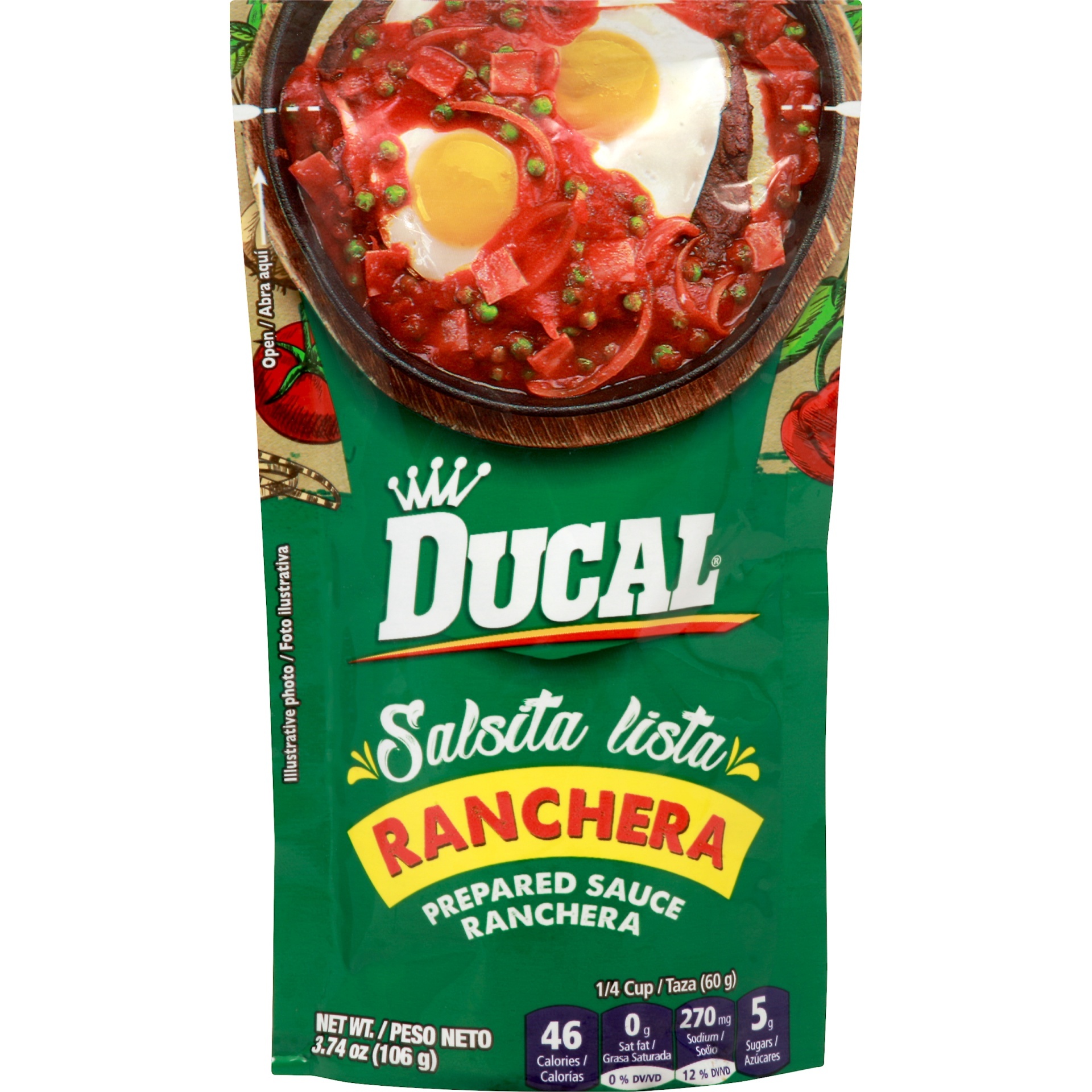 slide 1 of 1, Ducal Prepared Sauce 3.74 oz, 3.7 oz