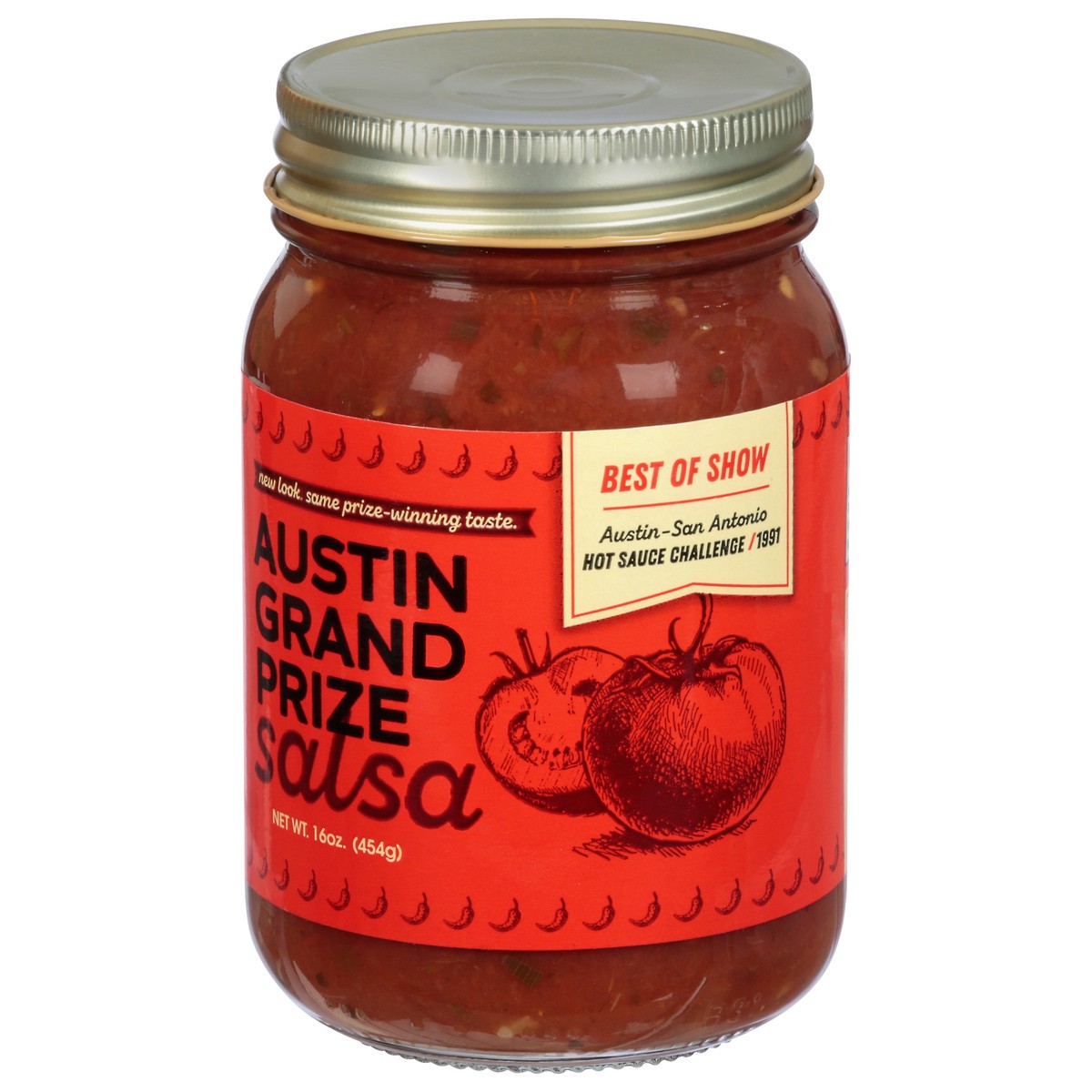 slide 3 of 11, Austin Grand Prize Hot Salsa - 16 oz, 16 oz