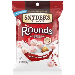 Snyder's of Hanover White Peppermint Pretzel Rounds, 5 oz