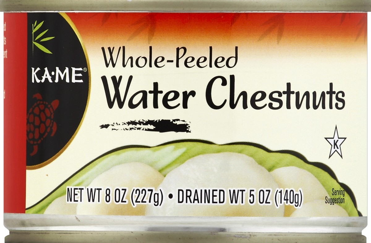 slide 2 of 2, KA-ME Water Chestnuts Whole, 8 oz