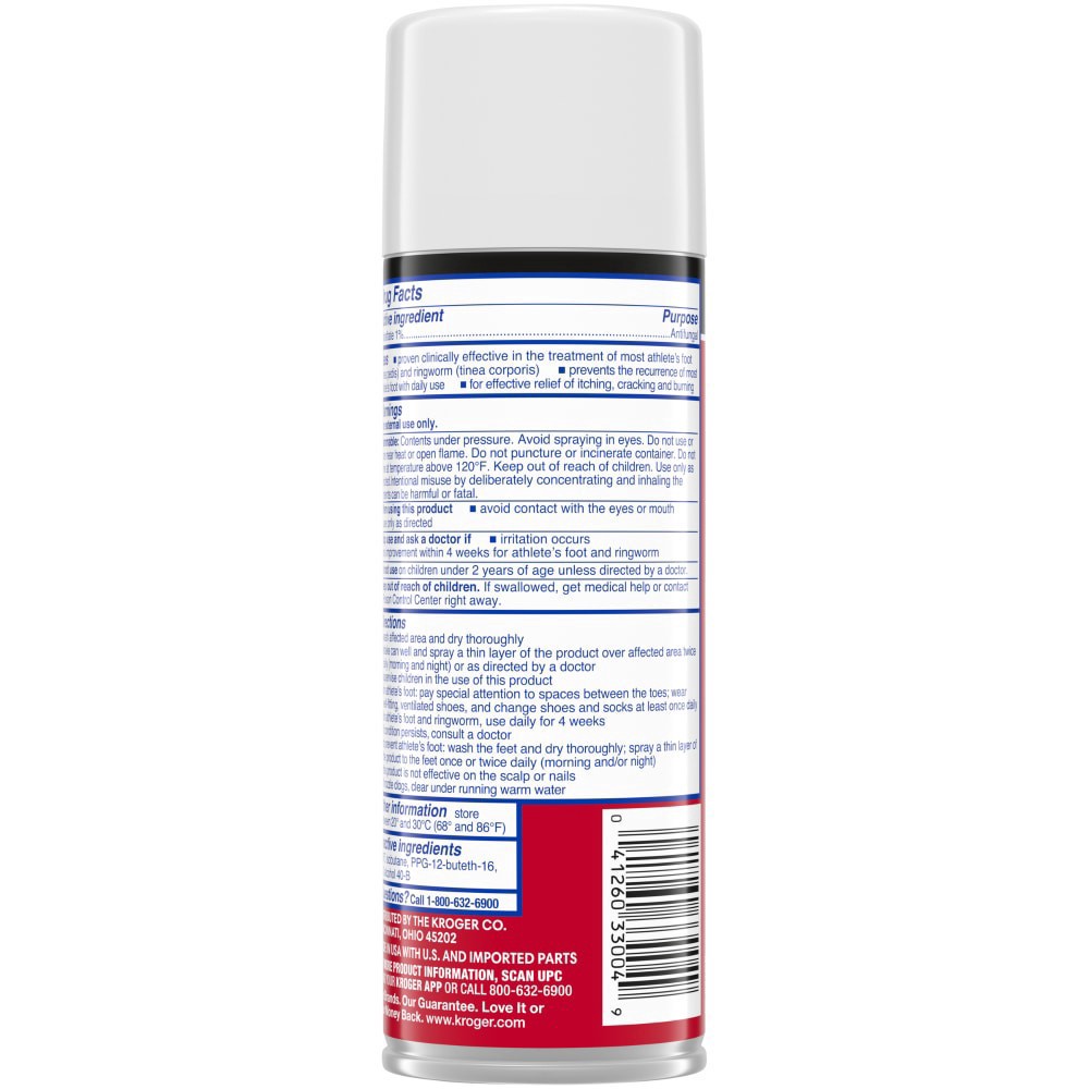 slide 2 of 4, Kroger Athlete's Foot Spray, 5.3 oz