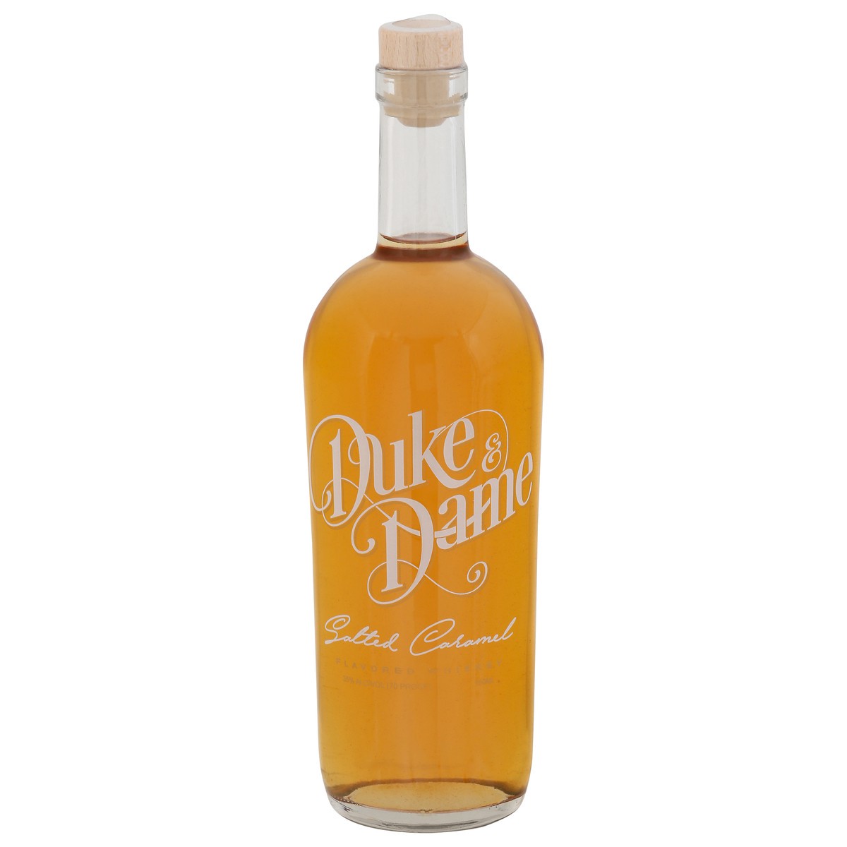 slide 1 of 9, Duke & Dame Salted Caramel Flavored Whiskey 750 ml, 750 ml