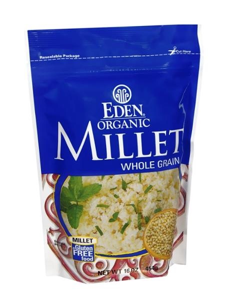 slide 1 of 1, Eden Foods Millet Whole Grain Organic, 16 oz