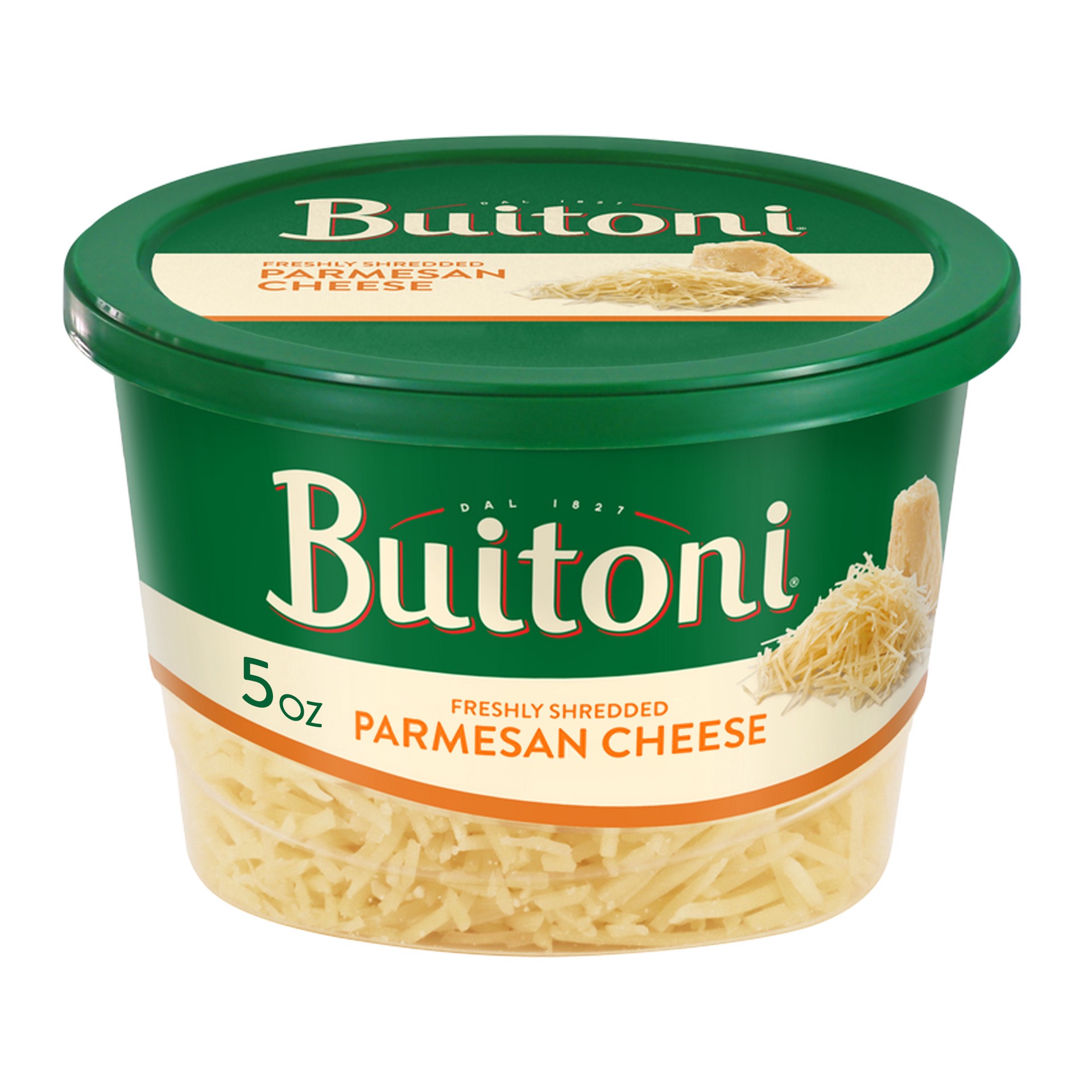 slide 1 of 8, Buitoni Freshly Shredded Parmesan Cheese, 5 oz Tub, 5 oz