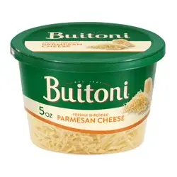 Buitoni Freshly Shredded Parmesan Cheese, 5 oz Tub