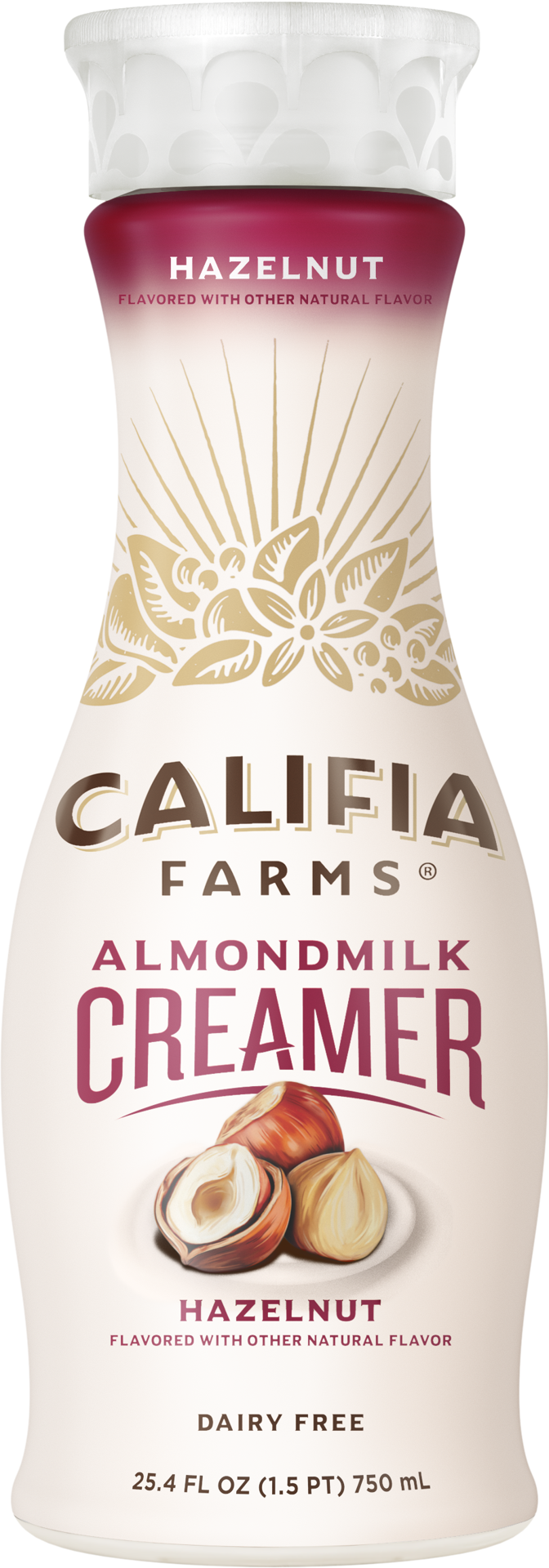 slide 1 of 11, Califia Farms Hazelnut Almond Milk Coffee Creamer, 25.4 fl oz