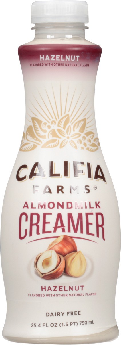 slide 1 of 11, Califia Farms Almondmilk Hazelnut Creamer 25.4 oz, 25.4 oz