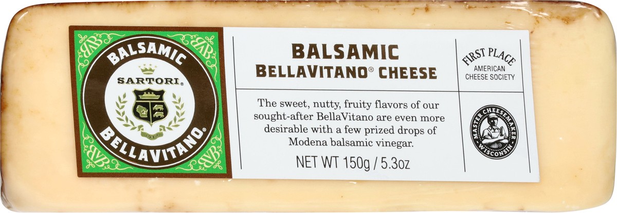 slide 13 of 14, Sartori BellaVitano Balsamic Cheese 5.3 oz, 5.3 oz