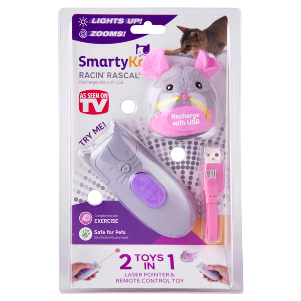 slide 1 of 1, SmartyKat Racin' Rascal Cat Toy, 1 ct