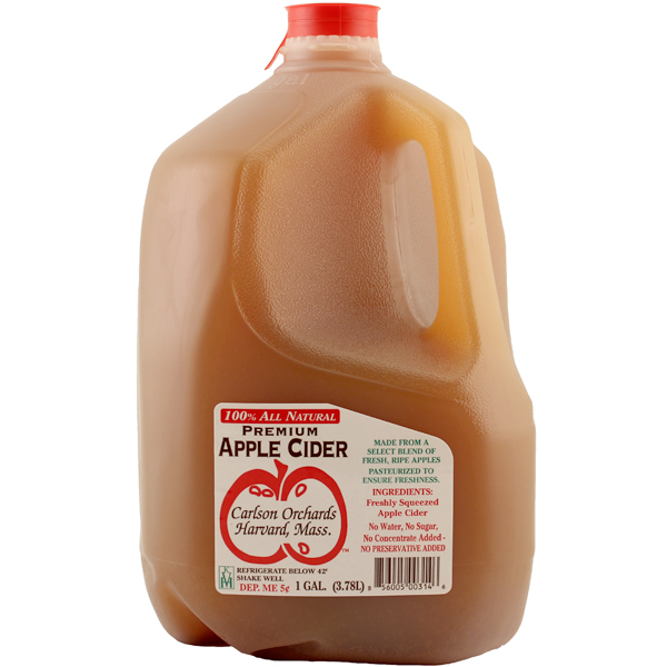 slide 1 of 1, Carlson Orchards Fresh Apple Cider - 128 fl oz, 128 fl oz