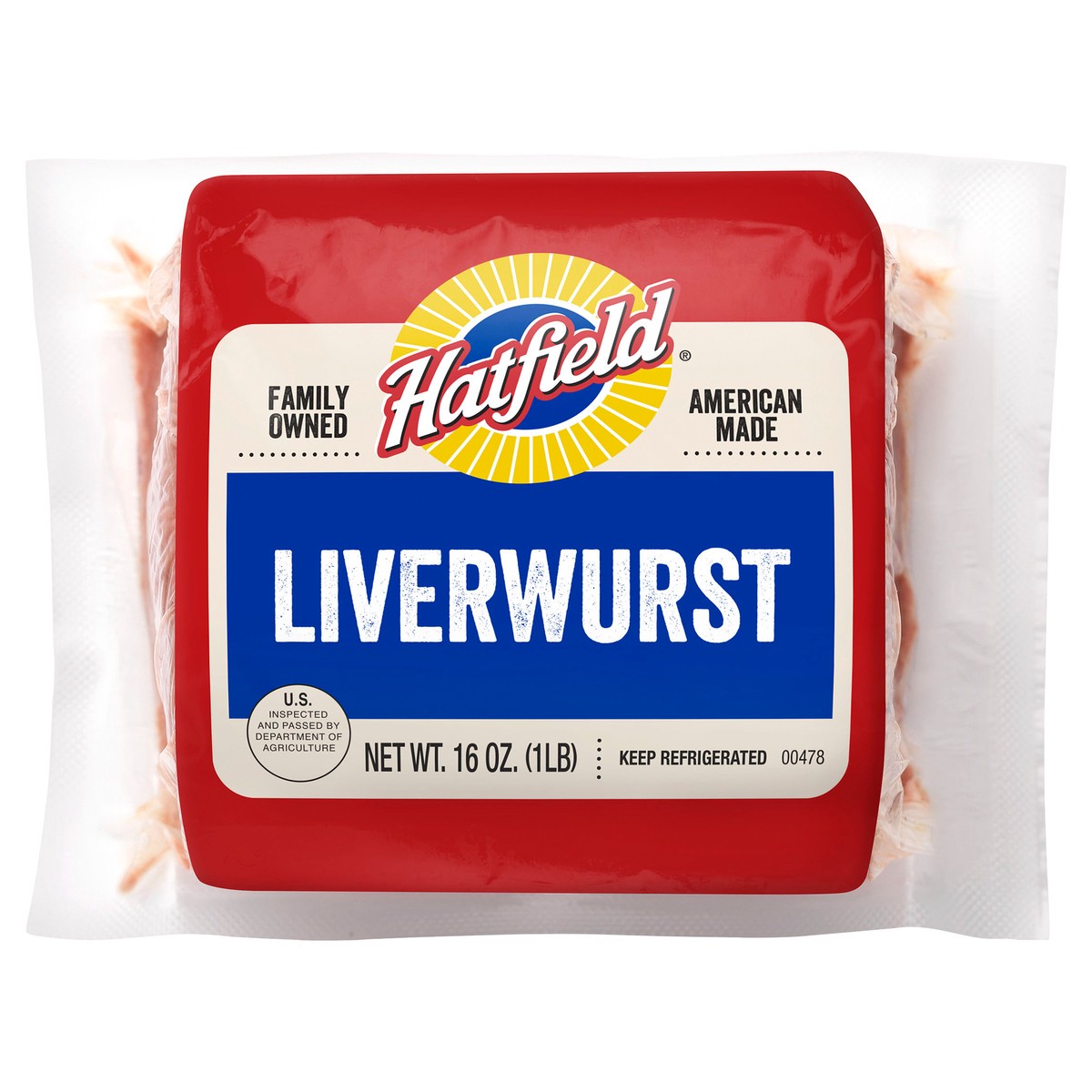 slide 3 of 7, Hatfield Liverwurst, 16 oz