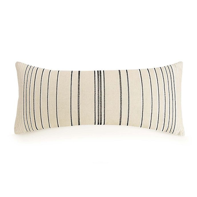 slide 1 of 1, Ayesha Curry Natural Instincts Oblong Throw Pillow - Linen, 1 ct