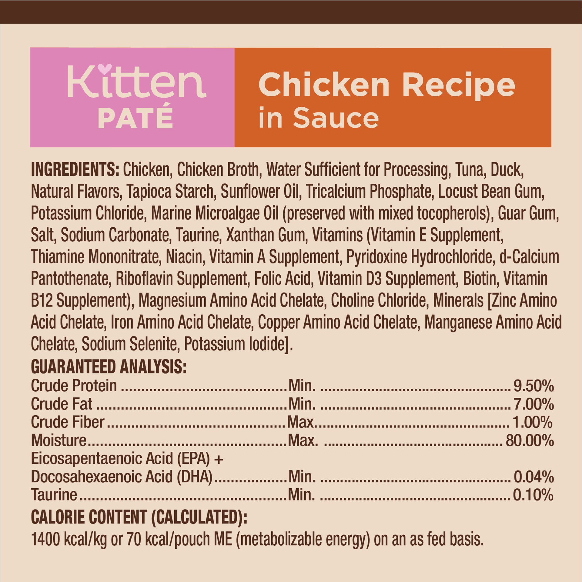 slide 2 of 8, Wellness CORE Tiny Tasters Pate Kitten Wet Cat Food, Natural, Protein-Rich, Grain Free, 1.75-Ounce Pouch, 12 Pack, (Chicken), 1 ct