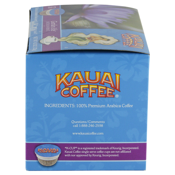 slide 11 of 21, Kauai Coffee Garden Isle Medium Roast K-Cup Pods, 12 ct; 4.2 oz