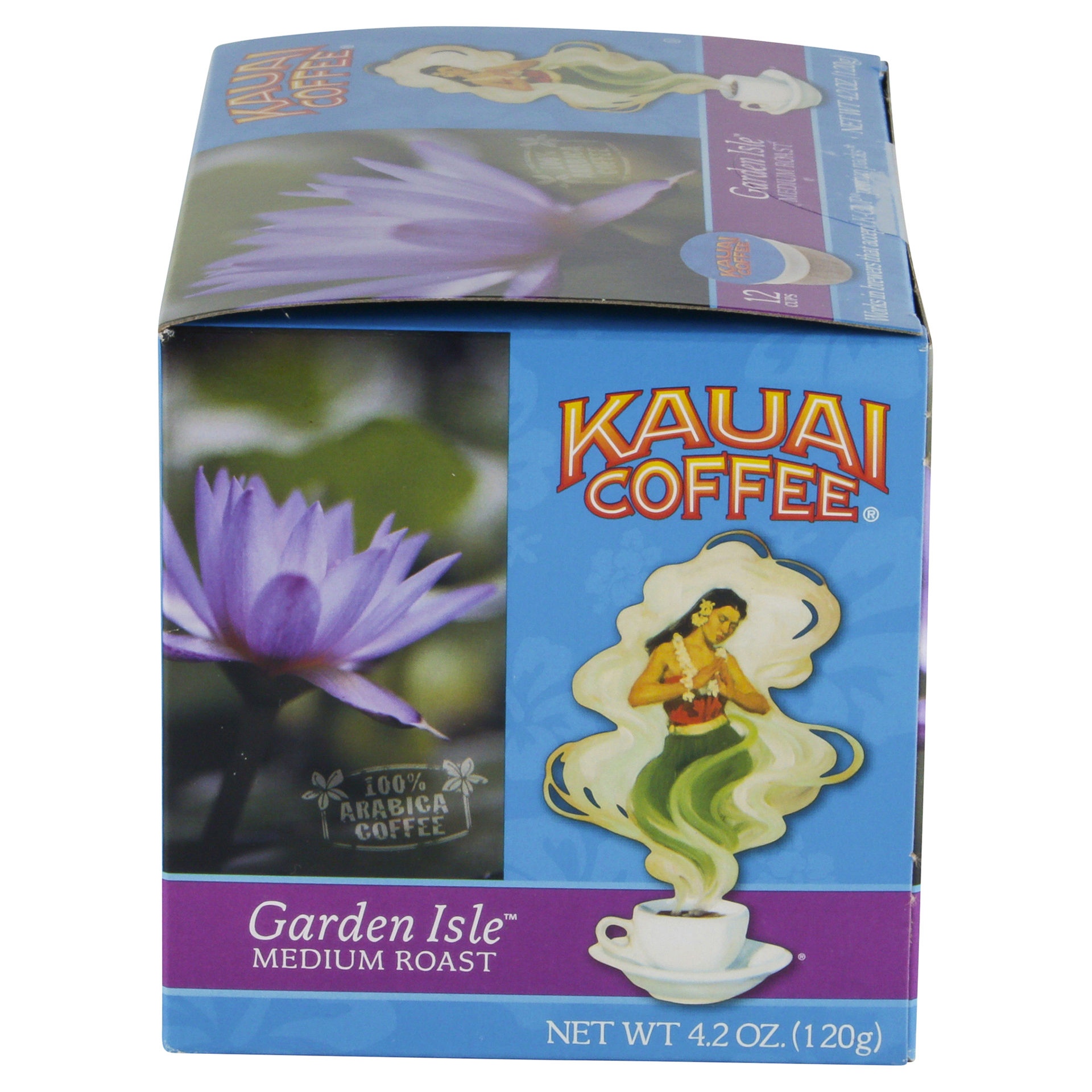 slide 13 of 21, Kauai Coffee Garden Isle Medium Roast K-Cup Pods, 12 ct; 4.2 oz