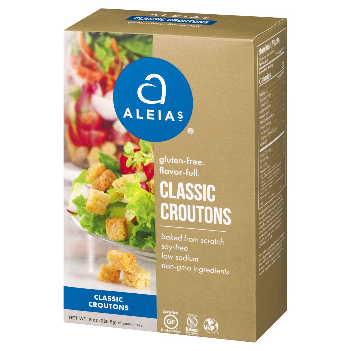 slide 13 of 13, Aleia's Classic Croutons 8 oz, 8 oz