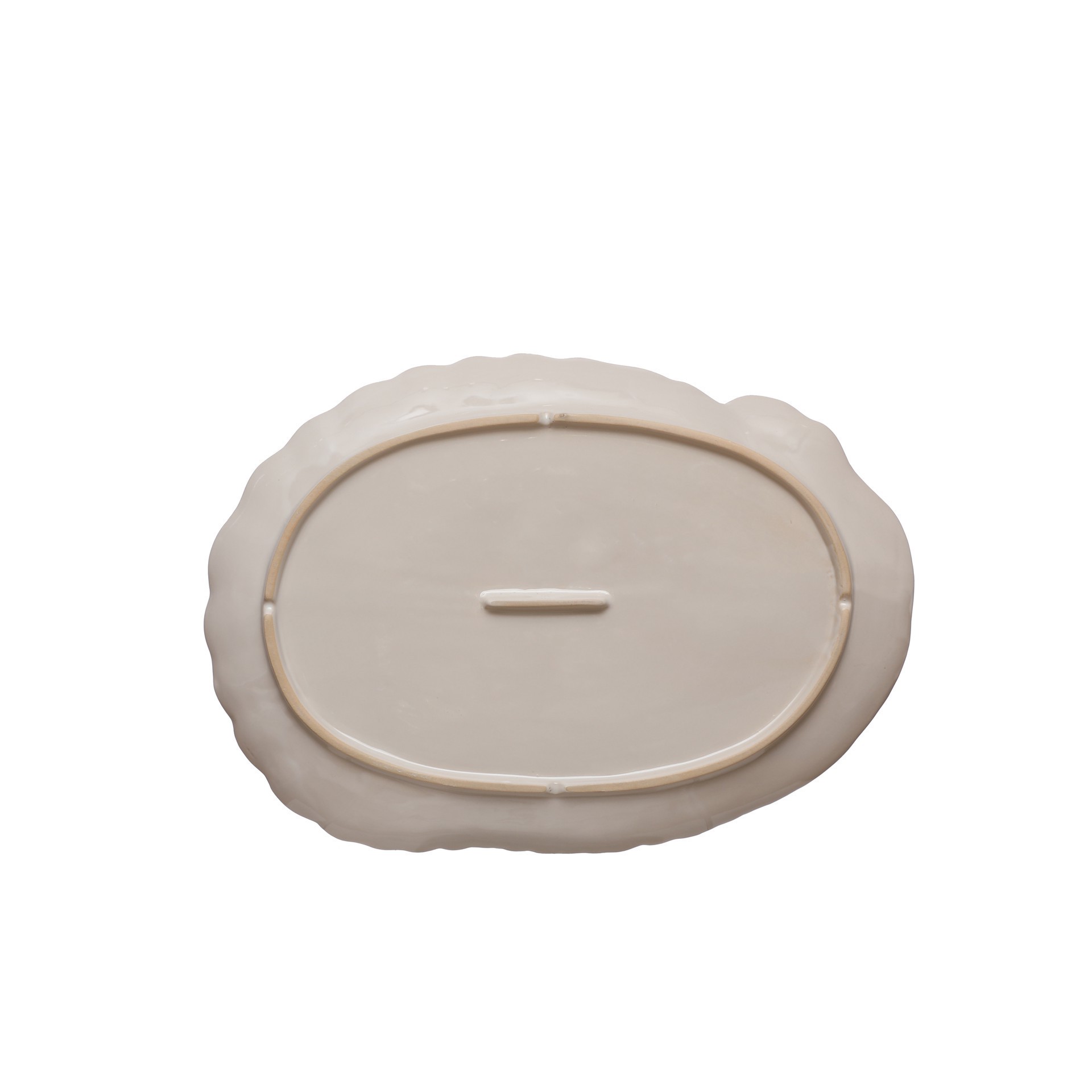 slide 2 of 3, 16.25" White Turkey Ceramic Platter By Ashland, 16.25 in