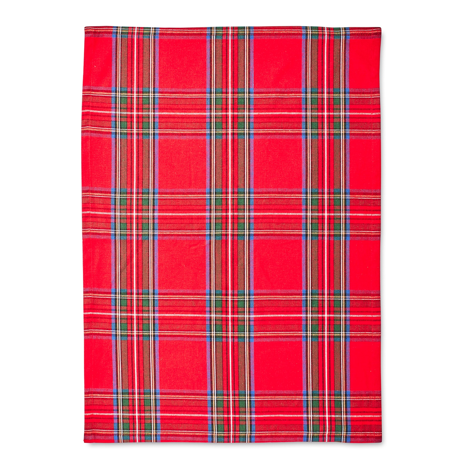 slide 1 of 1, Sur La Table Christmas Plaid Kitchen Towel, 36 in x 22 in