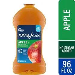 Kroger 100% Apple Juice