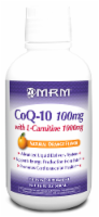 slide 1 of 1, MRM Coq-10 with L-Carnitine Orange-Vanilla Liquid, 16 oz