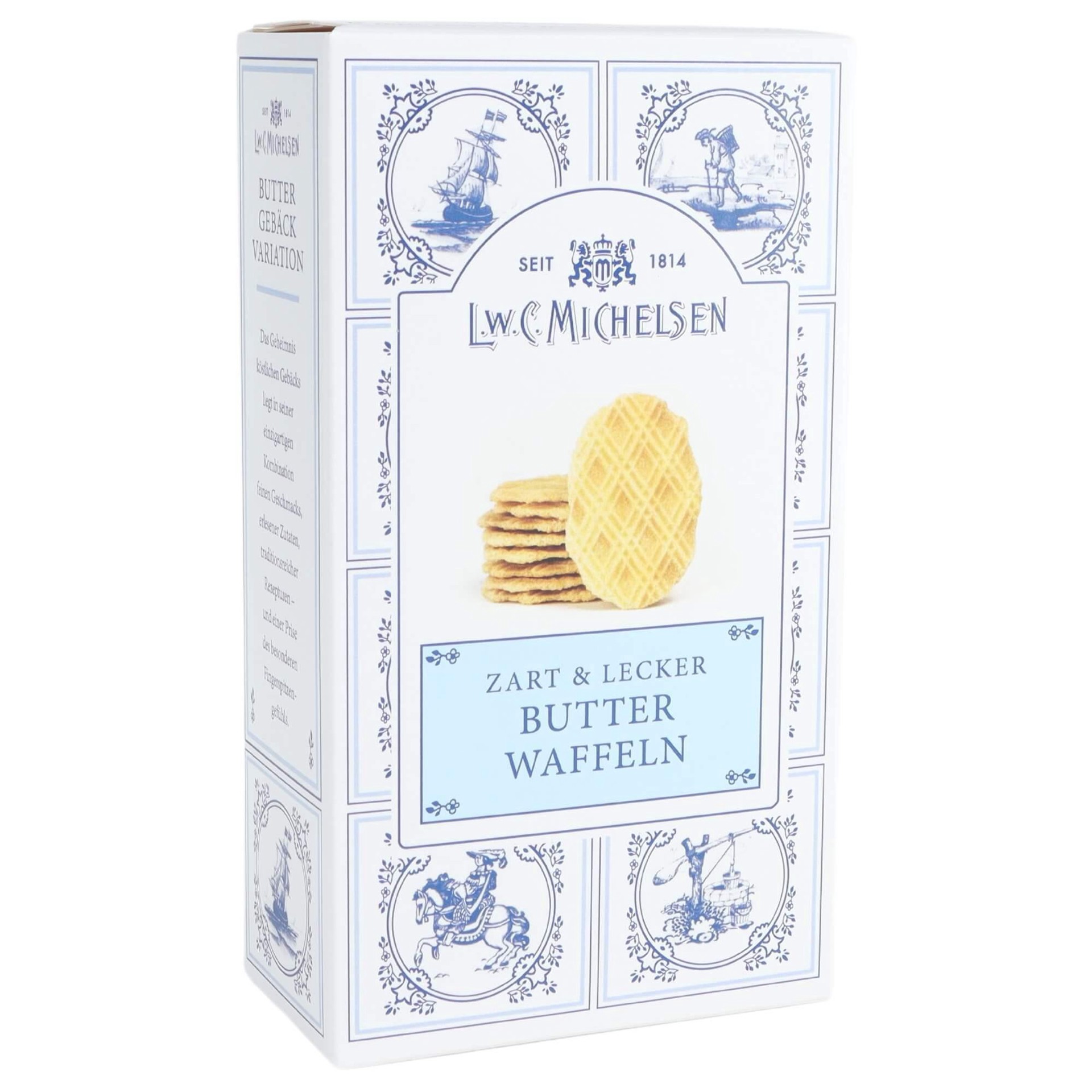 slide 1 of 1, L.W.C. Michelsen Small Butter Waffles, 2.82 oz