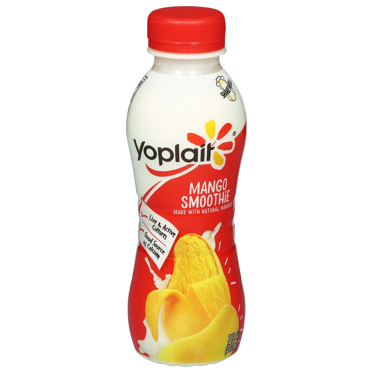 slide 1 of 11, Yoplait Mango Smoothie 7 fl oz, 7 fl oz