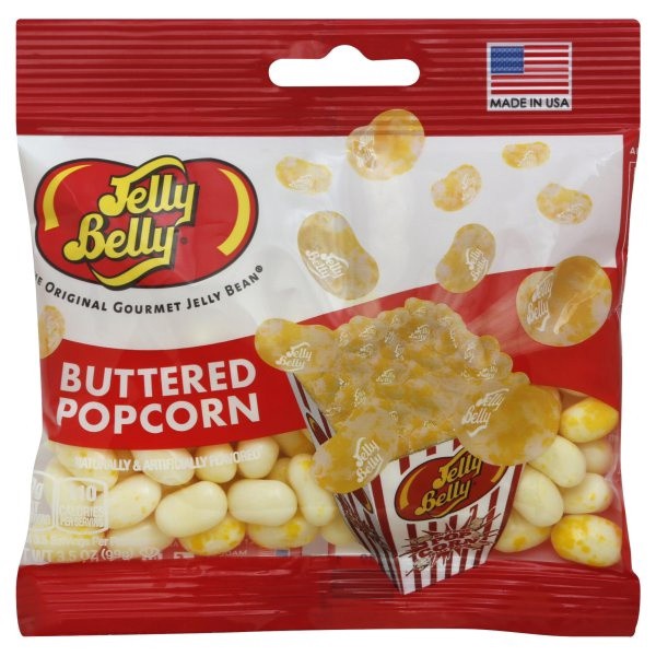 slide 1 of 1, Jelly Belly Butter Popcorn, 3.5 oz