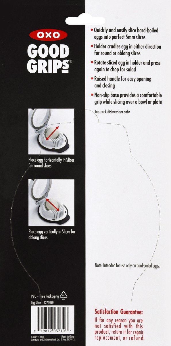 slide 5 of 9, OXO Good Grips Egg Slicer 1 ea, 1 ct