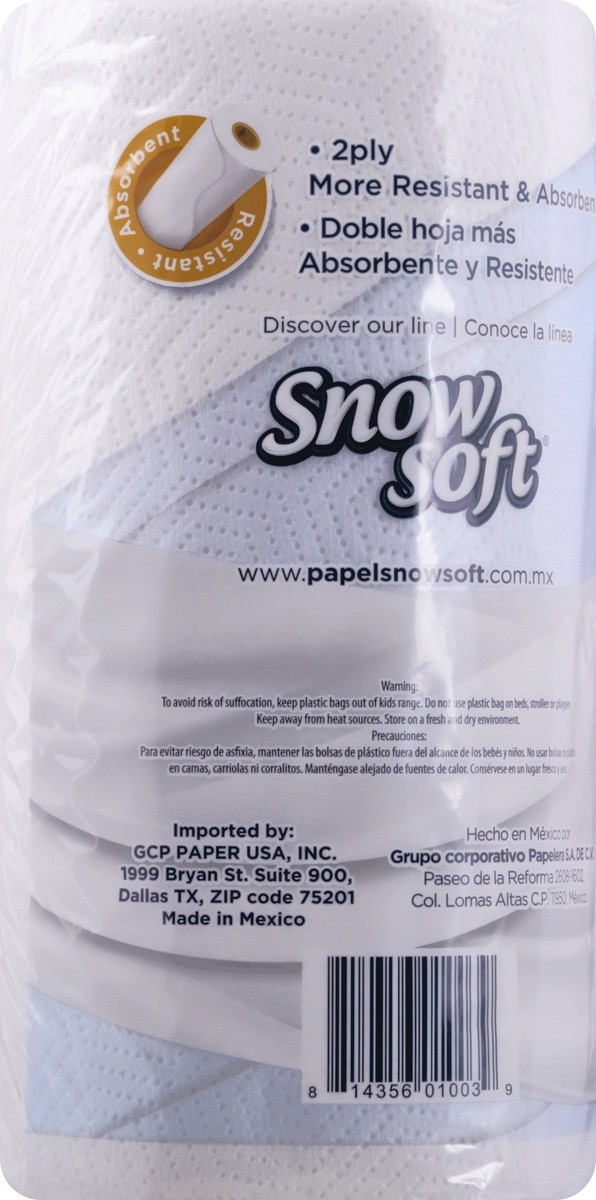 slide 3 of 11, Snow Soft 2-Ply Paper Towels 150 ea, 150 ct