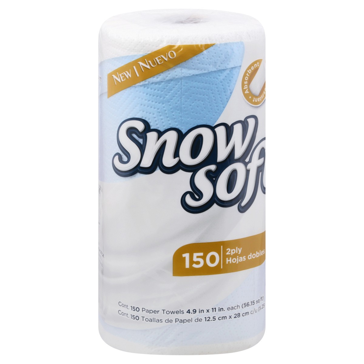 slide 5 of 11, Snow Soft 2-Ply Paper Towels 150 ea, 150 ct