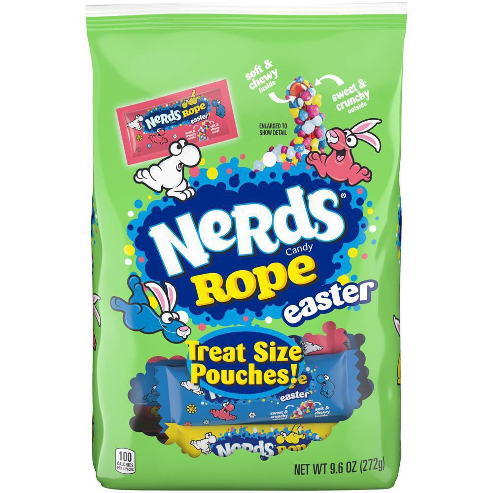 slide 1 of 6, Nerds Rope Treat Size Egg Fillers, 9.6 oz