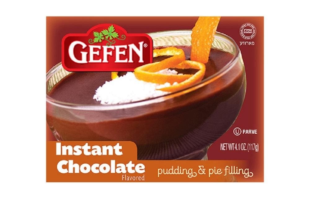 slide 1 of 1, Gefen Instant Chocolate Pudding, 4.1 oz