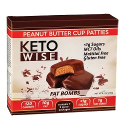 Keto Wise Crispy Caramel Fat Bombs - 8.4 oz