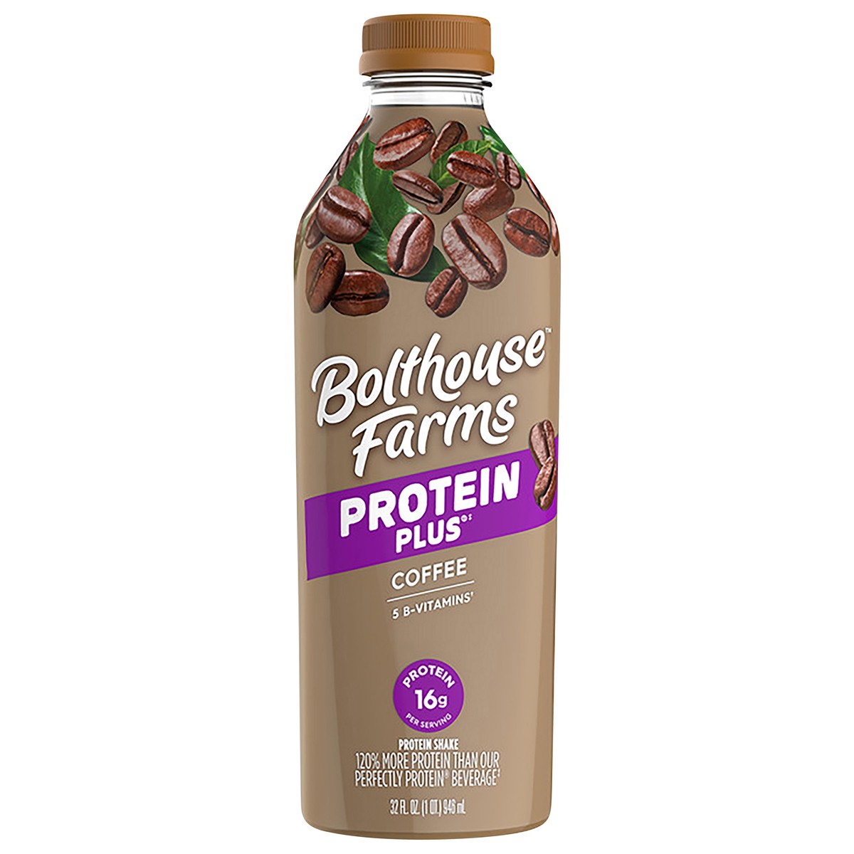 slide 1 of 5, Bolthouse Farms Coffee Plus Protein Drink, 32 fl oz