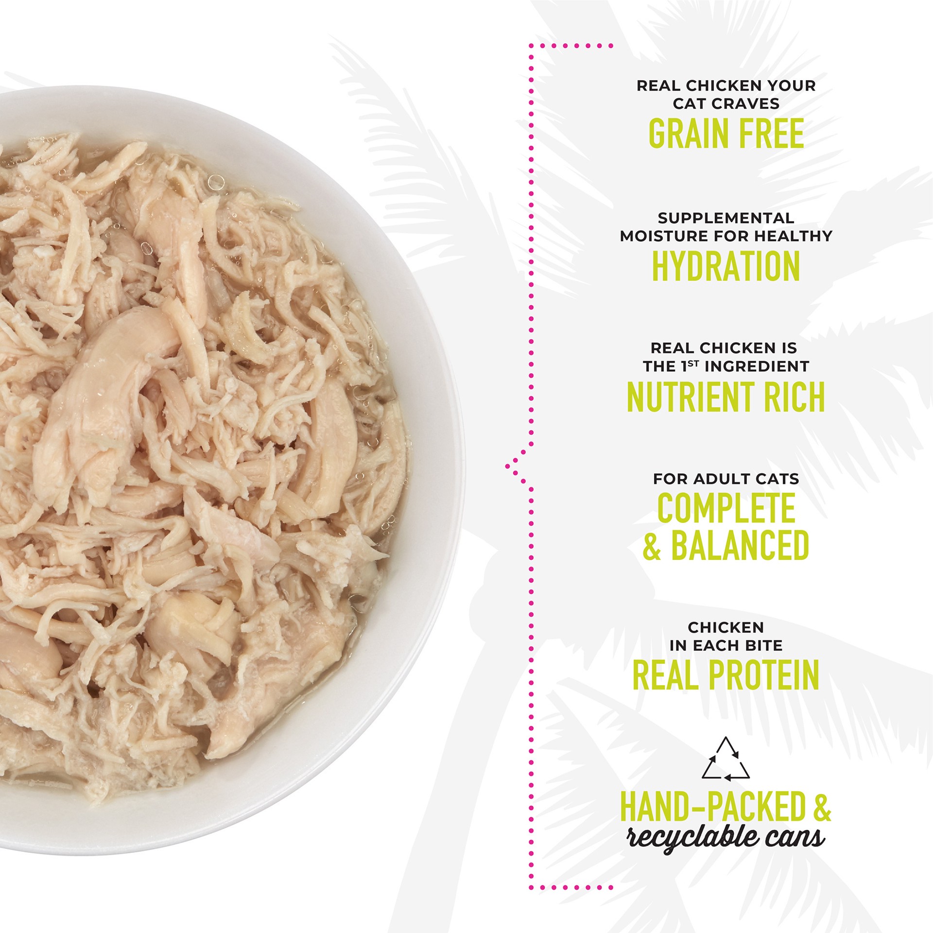 slide 4 of 7, Tiki Cat Luau Wet Cat Food, Succulent Chicken, 2.8 oz. Can, 2.8 oz