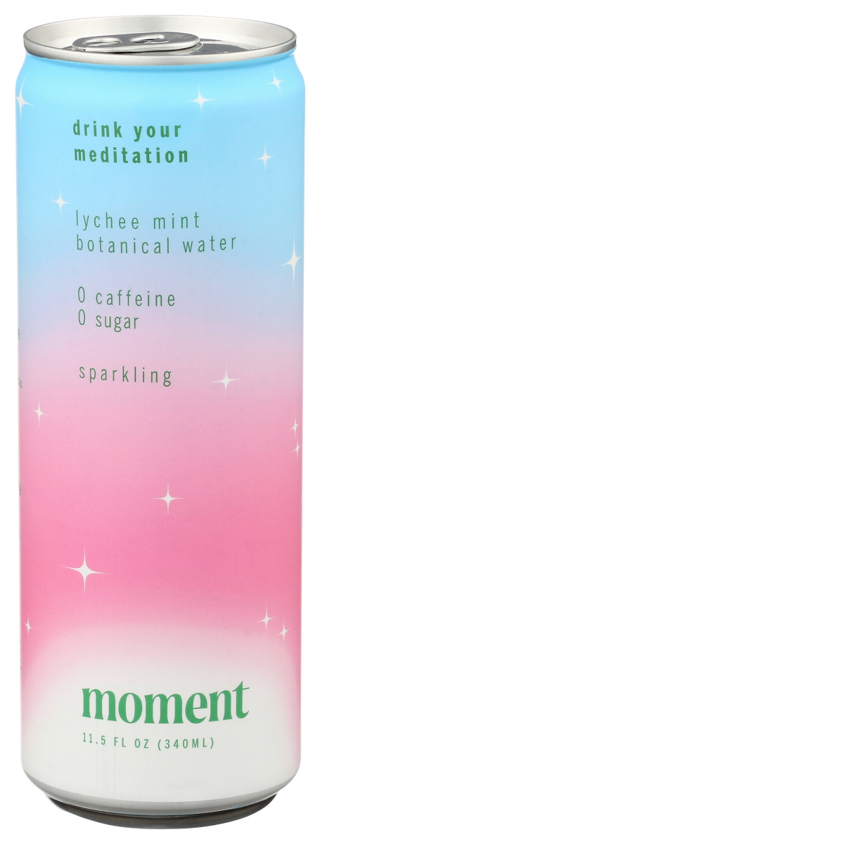 slide 1 of 1, Moment Sparkling Water Lychee Mint - 11.5 oz, 11.5 oz