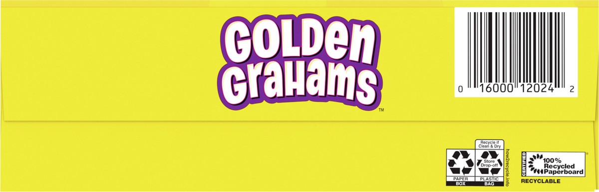 slide 5 of 9, Golden Grahams Breakfast Cereal, Graham Cracker Taste, Whole Grain, Large Size, 16.7 oz, 16.7 oz