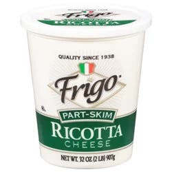 Frigo Part-Skim Ricotta Cheese Cup 32 oz