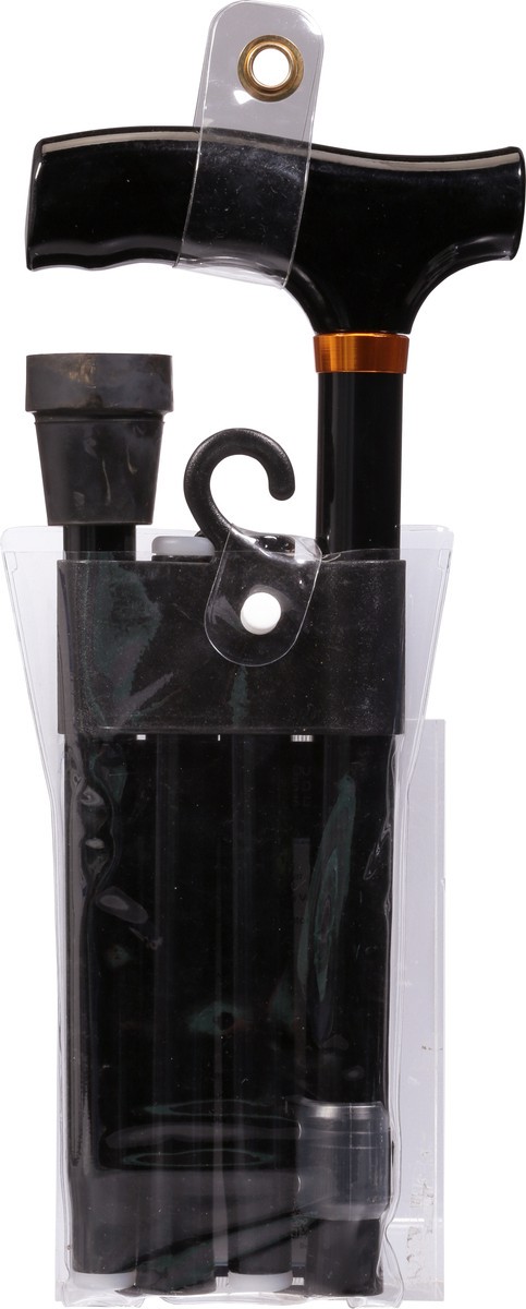 slide 5 of 9, Drive Medical Cane Folding Black - Each, 1 ct