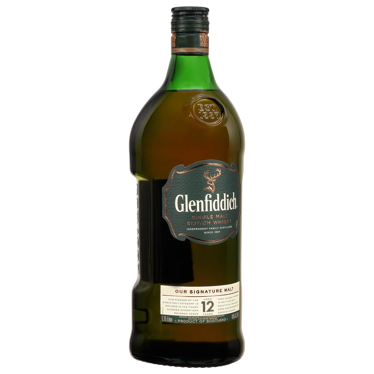 slide 8 of 9, Glenfiddich 12 Year Old Single Malt Scotch Whisky 1.75L, 1.75 liter