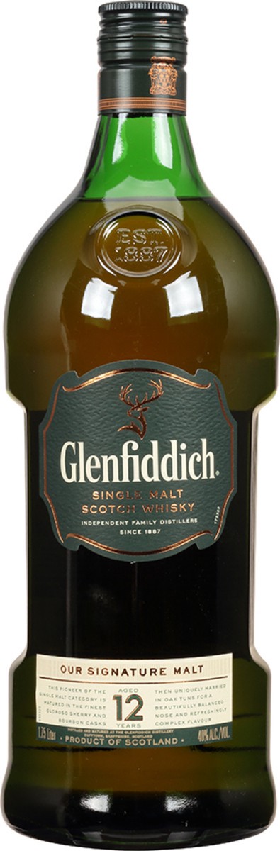 slide 6 of 9, Glenfiddich 12 Year Old Single Malt Scotch Whisky 1.75L, 1.75 liter