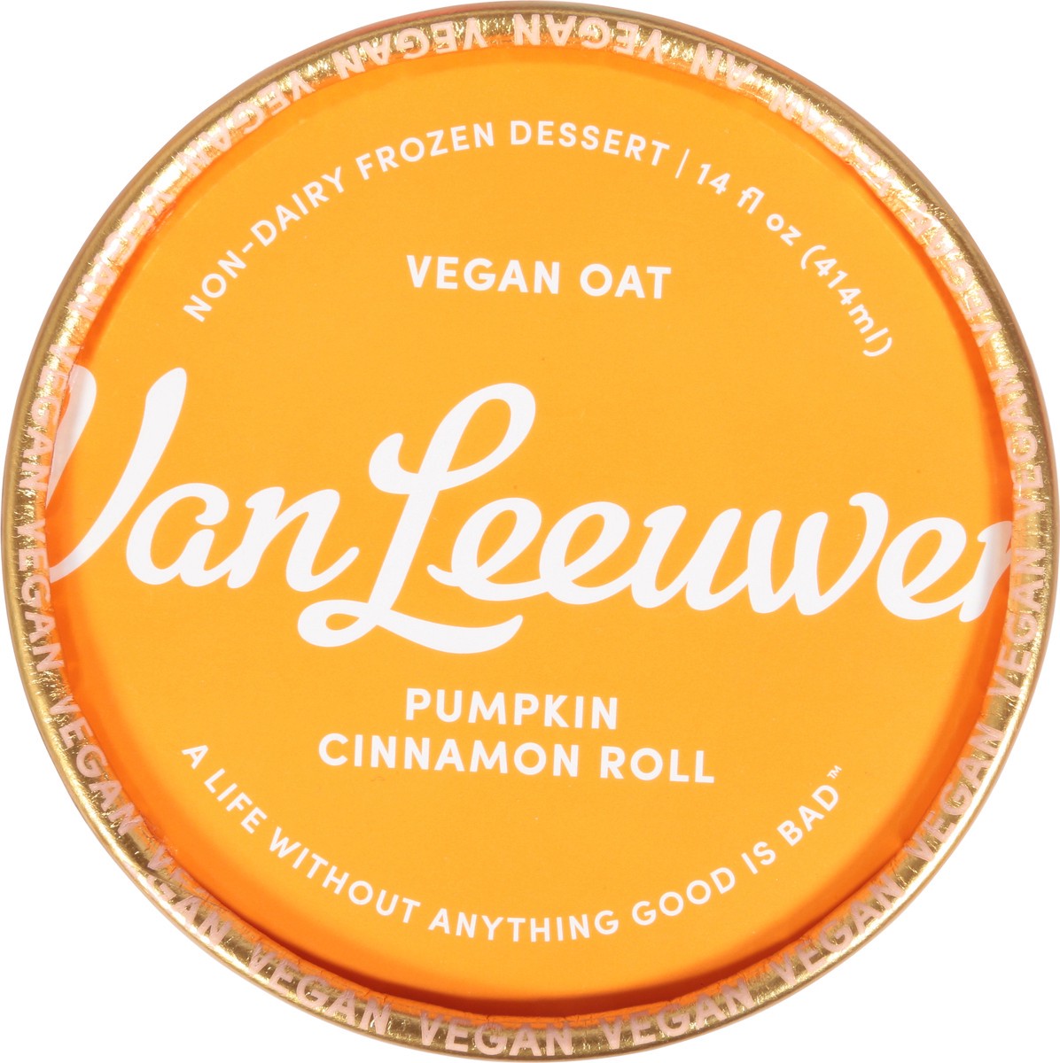 slide 8 of 9, Van Leeuwen Non-Dairy Pumpkin Cinnamon Roll Frozen Dessert 14 fl oz, 14 fl oz