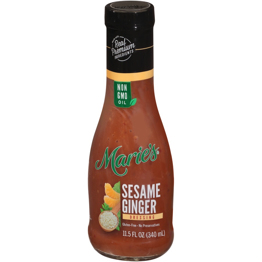 slide 3 of 8, Marie's Maries Sesame Ginger Dressing, 11.5 fl oz