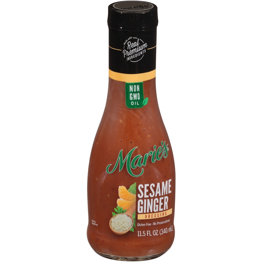 slide 1 of 8, Marie's Maries Sesame Ginger Dressing, 11.5 fl oz