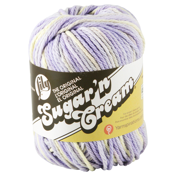 slide 1 of 1, Lily Sugar 'n Cream Yarn - Spring Swirl Ombre, 1 ct