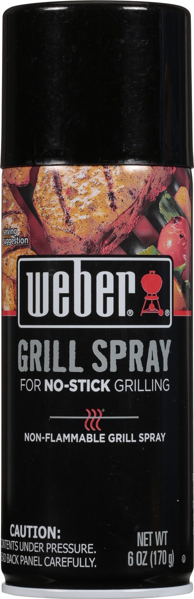 slide 8 of 8, Weber Grill Spray for No-Stick Grilling 6 oz, 6 oz